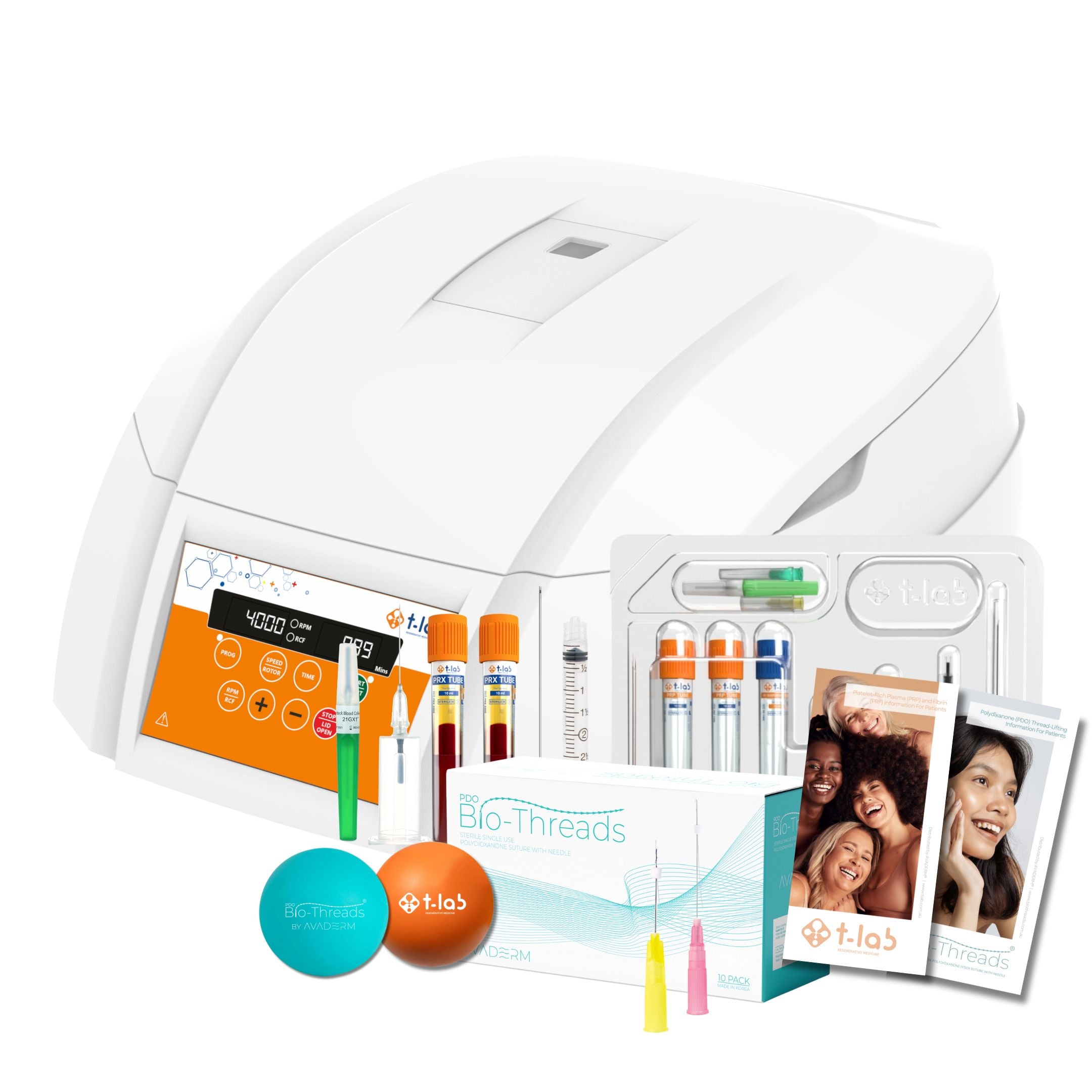 Ultimate Rejuvenate Package: T-Lab® PRP + PRF + Rejuvenate Bio-Threads® + Centrifuge (including Free Training)