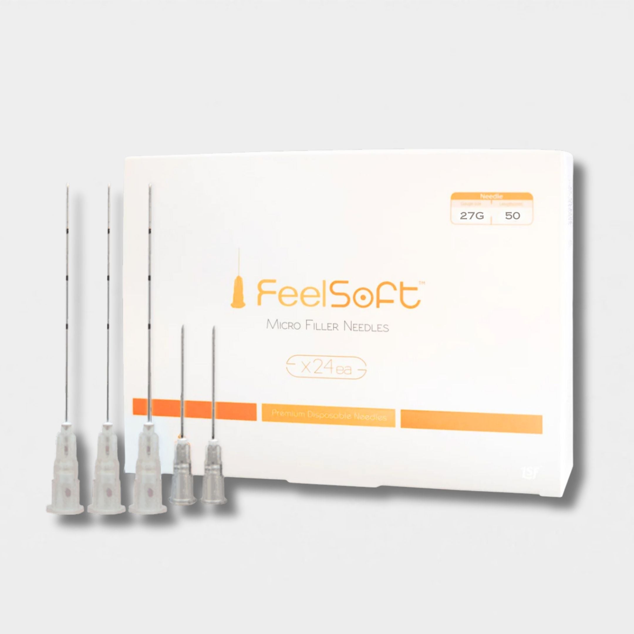 FeelSoft® Micro Filler Cannula (Box of 24) - 27G x 50mm