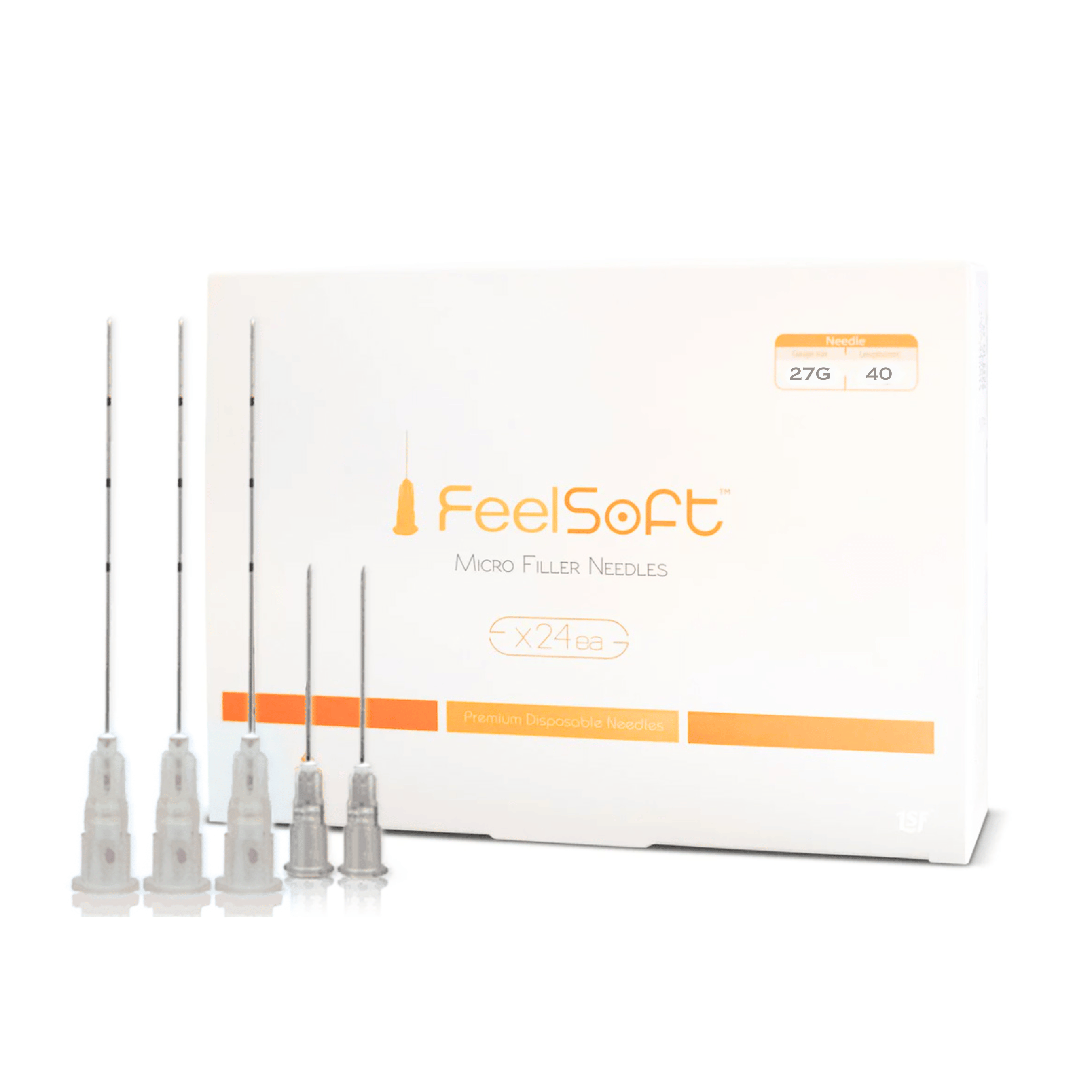 FeelSoft® Micro Filler Cannula (Box of 24) - 27G x 40mm