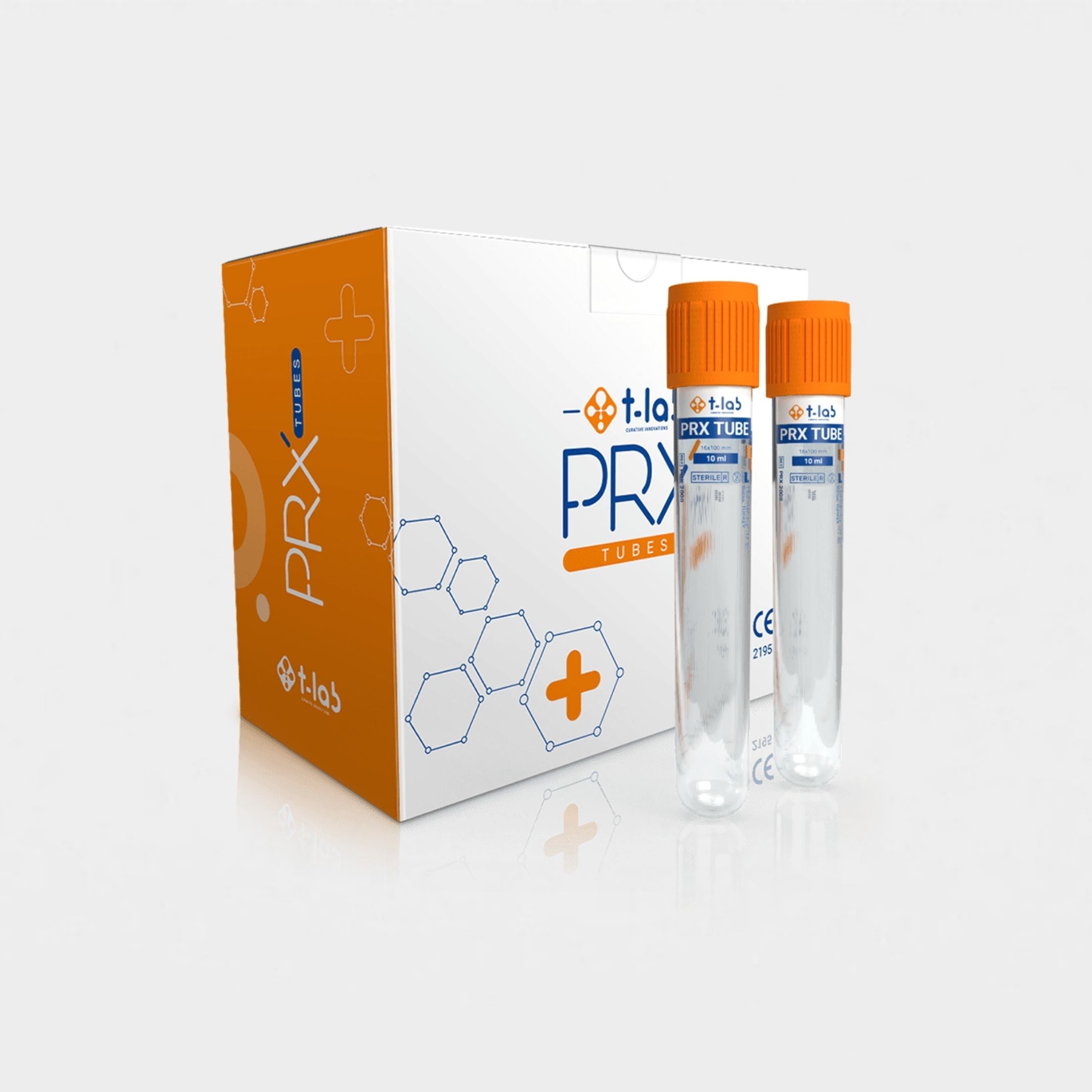 x24 T-Lab® PRX/PRF Individual Tubes (Autologous Platelet-Rich Fibrin System)