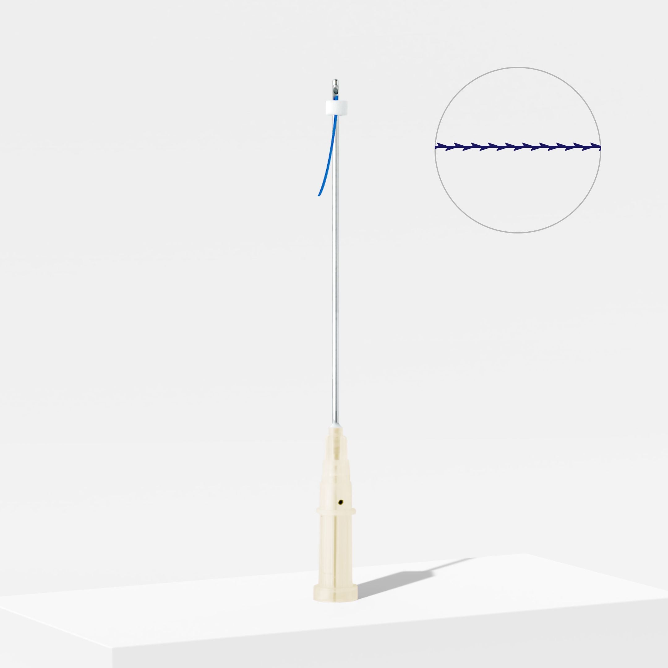 Universal/Type J Pressed COG Bio-Threads® 19G 100mm/200mm (Box of 40)