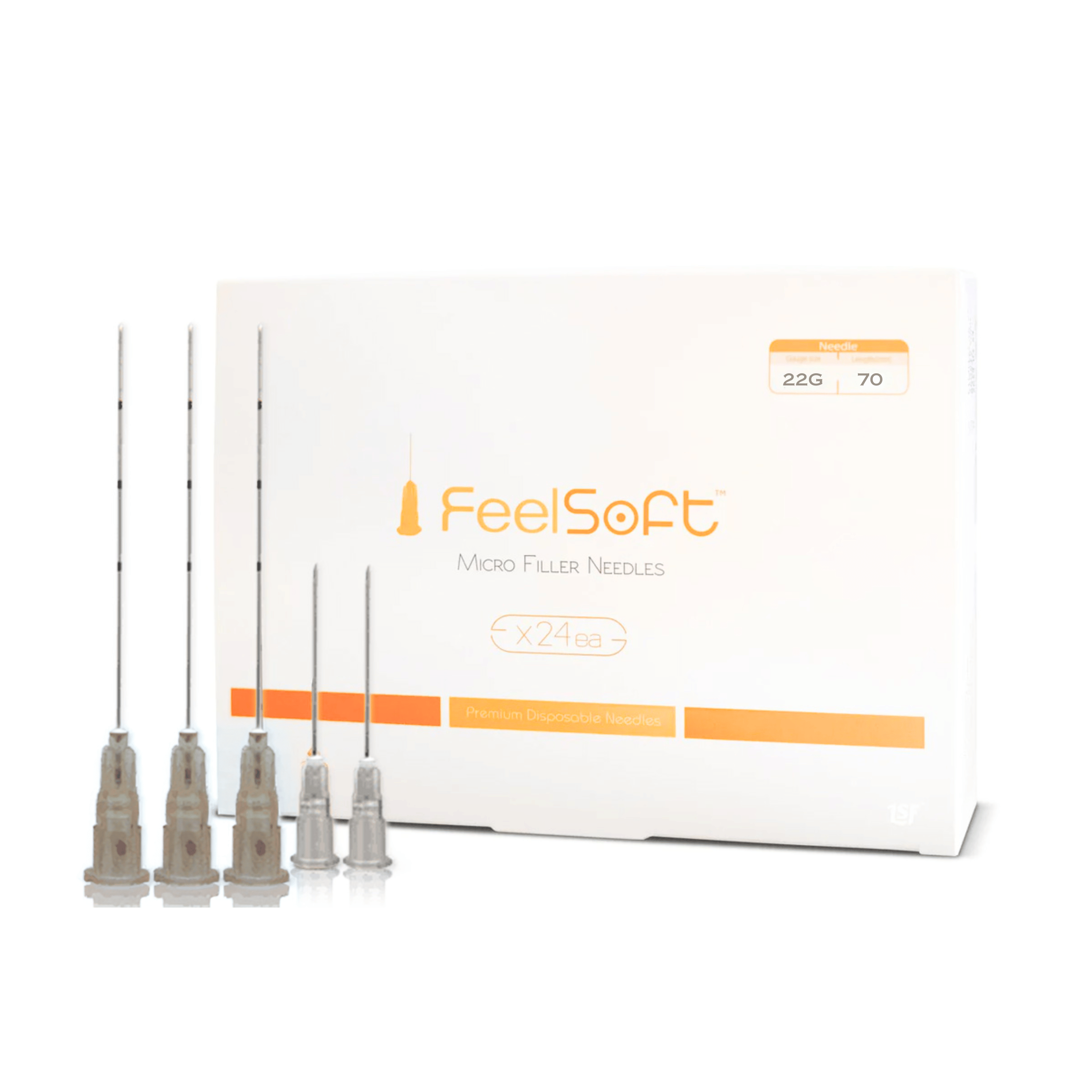 FeelSoft® Micro Filler Cannula (Box of 24) - 22G x 70mm